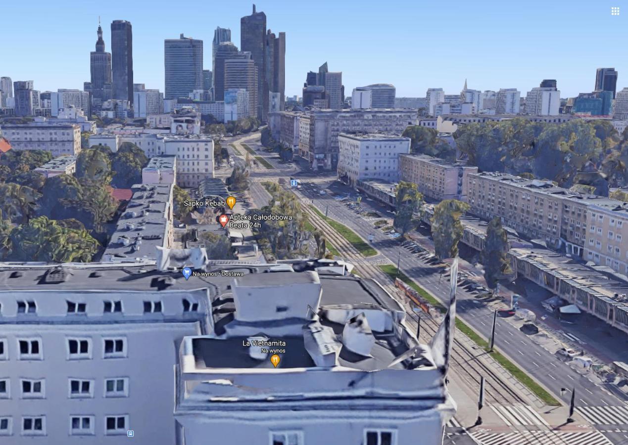 Nowolipki Studio, City Center Skyline View - Warsawstay 외부 사진
