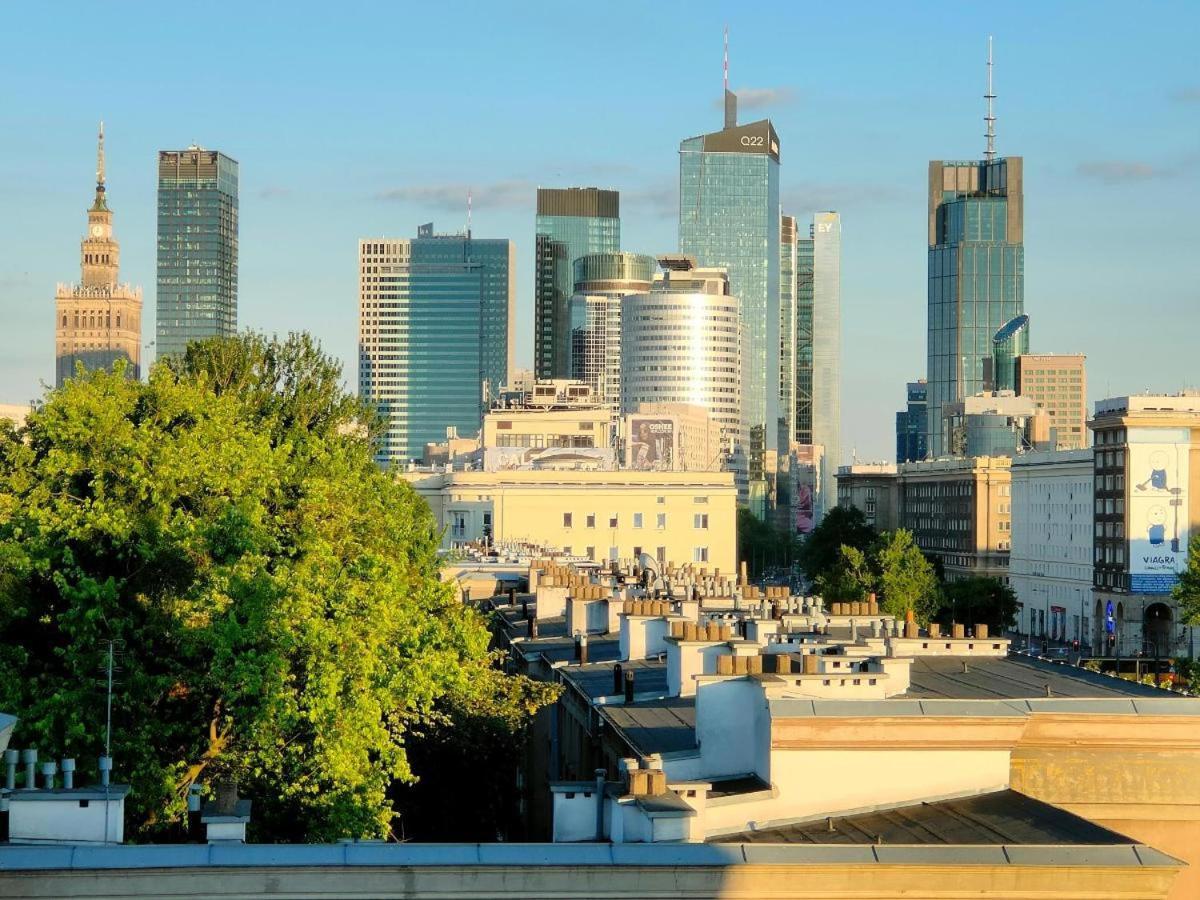 Nowolipki Studio, City Center Skyline View - Warsawstay 외부 사진